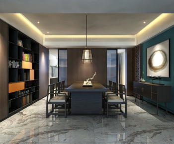 New Chinese Style Dining Room-ID:383822127