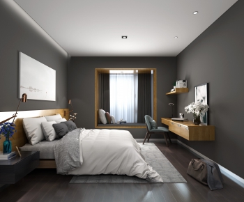 Nordic Style Bedroom-ID:350717224