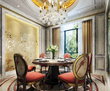 European Style Dining Room-ID:565859527