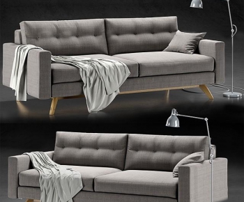 Nordic Style A Sofa For Two-ID:657283991