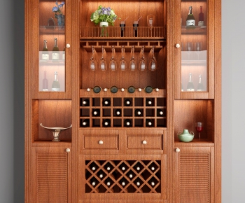 European Style Wine Cabinet-ID:544866522