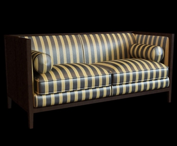 Simple European Style A Sofa For Two-ID:445998493