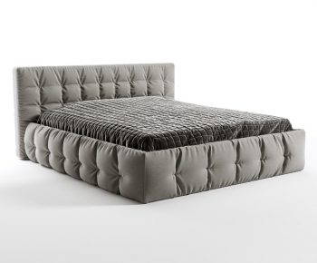 Modern Double Bed-ID:912234765