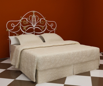 European Style Double Bed-ID:710787813