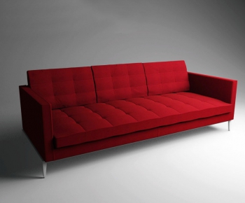 Modern Three-seat Sofa-ID:804808885