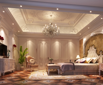 French Style Bedroom-ID:891506454