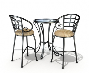 European Style Bar Chair-ID:972783787