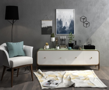 Modern Nordic Style TV Cabinet-ID:867056293