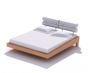 Modern Double Bed-ID:313915685