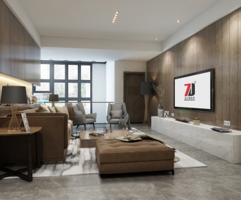 Modern A Living Room-ID:223199834