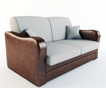 Simple European Style A Sofa For Two-ID:329130264