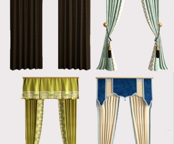 Modern American Style The Curtain-ID:985023887