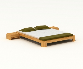 Modern Double Bed-ID:466027367