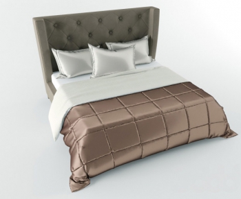 Modern Double Bed-ID:814020639