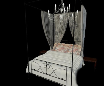 European Style Double Bed-ID:631724179