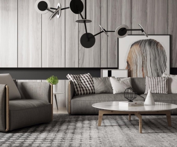 Modern Nordic Style Sofa Combination-ID:589898662