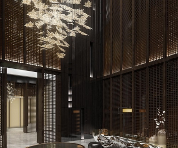 New Chinese Style Lobby Hall-ID:467319591