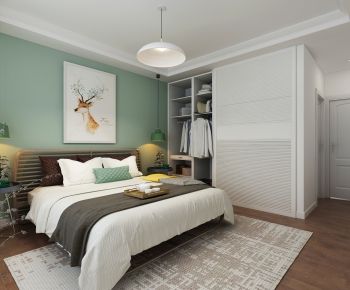 Nordic Style Bedroom-ID:361175813