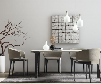 Modern Dining Table And Chairs-ID:111767463