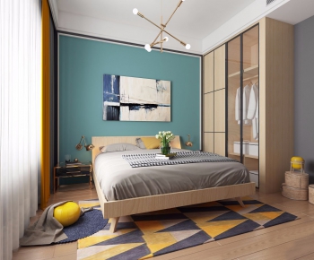 Nordic Style Bedroom-ID:239539349