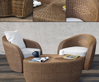 Modern Southeast Asian Style Lounge Chair-ID:865012259