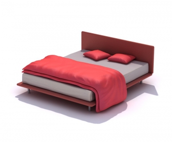 Modern Double Bed-ID:260215724