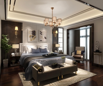 Modern Hong Kong Style Bedroom-ID:603743193