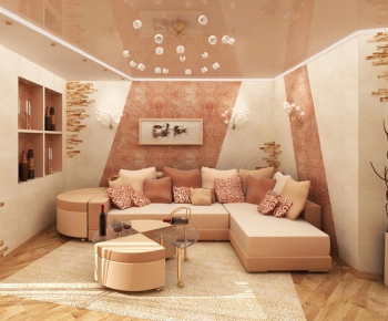 European Style A Living Room-ID:417962576