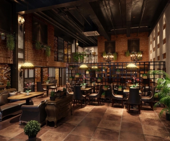 Industrial Style Cafe-ID:558326394