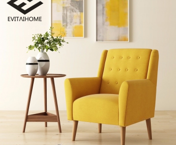Nordic Style Single Sofa-ID:853128882