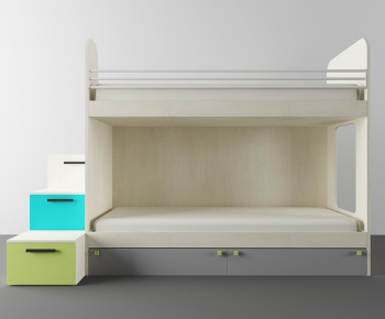 Modern Bunk Bed-ID:444595946