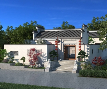 Chinese Style Villa Appearance-ID:851669687