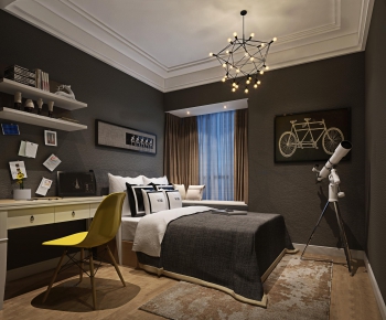 Nordic Style Bedroom-ID:751510864