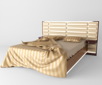 Modern Double Bed-ID:113205415