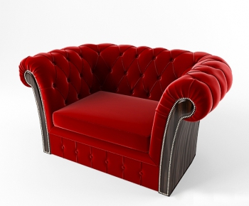 European Style Single Sofa-ID:541227668