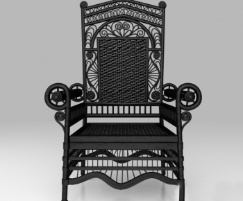 Southeast Asian Style Single Chair-ID:824638599