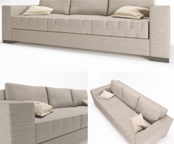 Modern Three-seat Sofa-ID:842846141