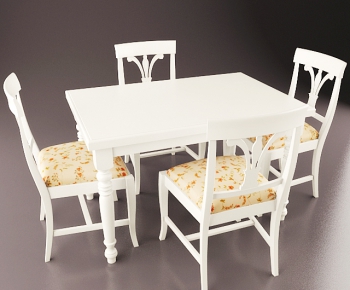 European Style Dining Table And Chairs-ID:826270665