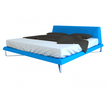 Modern Double Bed-ID:547486878