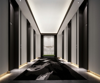 Modern Corridor/elevator Hall-ID:787201994