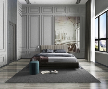 Modern Hong Kong Style Bedroom-ID:432499581