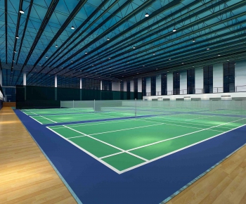 现代网球羽毛球场-ID:982580975