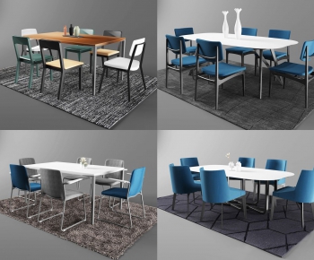 Modern Dining Table And Chairs-ID:408235853