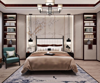 New Chinese Style Guest Room-ID:759849364