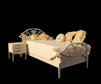 European Style Single Bed-ID:278743531