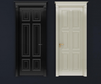 European Style Solid Wood Door-ID:686392573