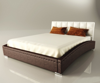 Modern Double Bed-ID:291150192
