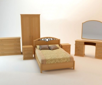 European Style Child's Bed-ID:313850242
