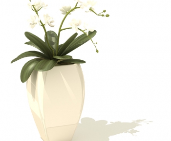 Modern Potted Green Plant-ID:432000127