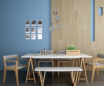 Modern Nordic Style Dining Room-ID:231992167